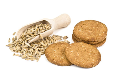 oat and cookies