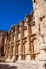 Innenmauer Tempel - Baalbek