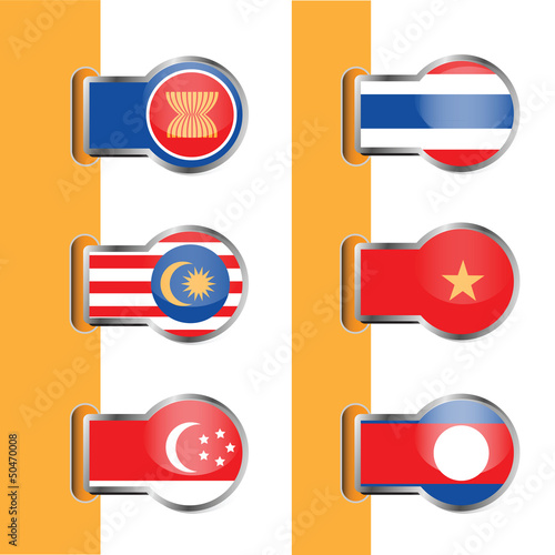 "ASEAN flag icons" Stock image and royalty-free vector files on Fotolia