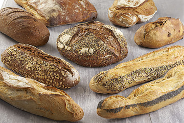 Diversité de Pains & Baguettes