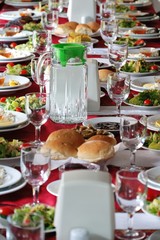 Traditional Turkish Table Setting