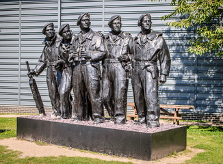 Staue from Tank Museum Dorset England