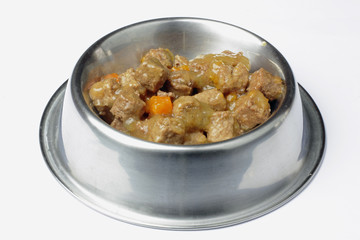 bowl witjh cat food