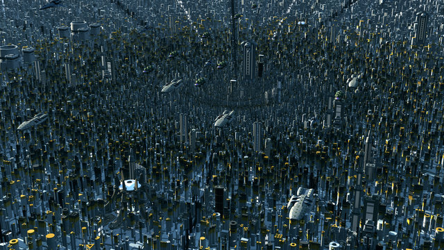 Ciudad futurista