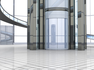 Futuristische Architektur