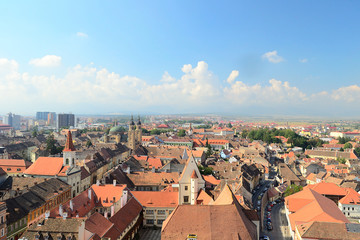 Fototapeta na wymiar Sibiu City View