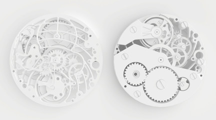 abstract background of the watch