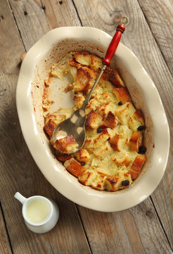 Bread Pudding With Bourbon Sauce