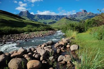 Foto op Plexiglas Drakensbergen, Royal Natal National Park © EcoView