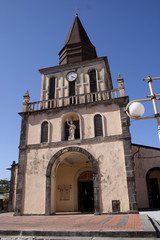 Fototapeta premium A church in Martinique
