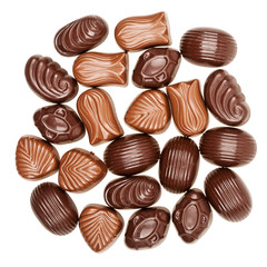 Assorted chocolate candies