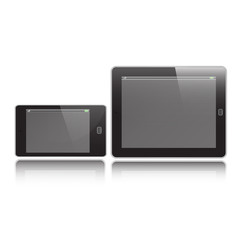 ็Horizontal Tablet and Mobile