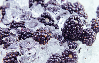 blackberry with ice