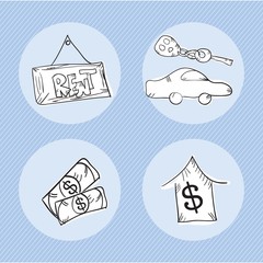 Rent  Icons