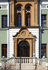 Rathaus in Wolnzach - obrazy, fototapety, plakaty