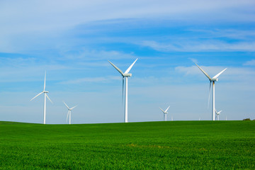 Windmill power generator.