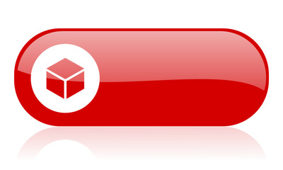 box red web glossy icon