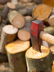 Spalthammer - Holz spalten