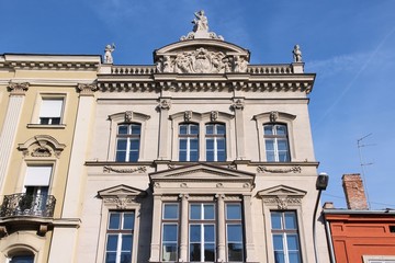 Fototapeta na wymiar Sopron, Węgry - stary budynek