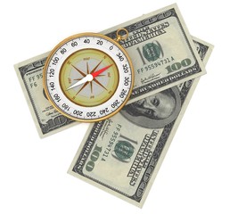 3D Financial success concept