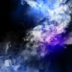 Cosmic clouds of mist