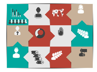 INFOGRAPHIC MODERN TEMPLATE