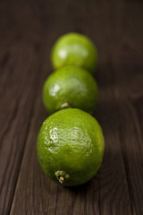 Lime on wood