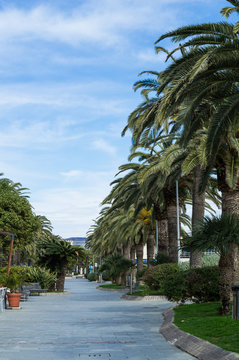 Promenade in Loano - Italy