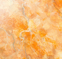 Naklejka premium pomarańczowy żółty marmur tło