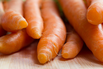 fresh carrots