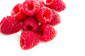 Heap of Raspberries
