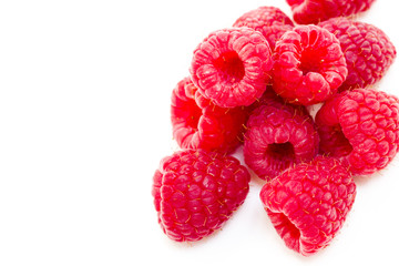 Heap of Raspberries