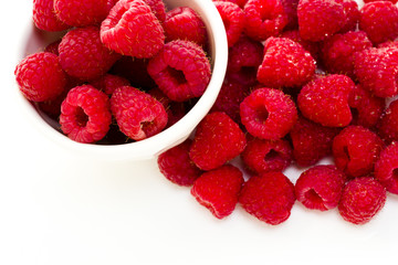 Heap of Raspberries