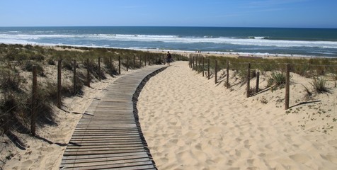 Plage du Grand-Crohot, Gironde