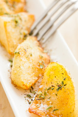 Gourmet fried potatoes