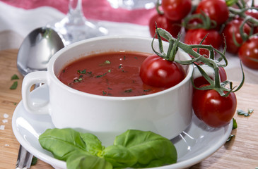 Fresh made Tomato Soup