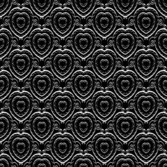 Seamless monochrome pattern 2