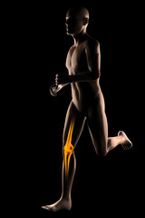 running man radiography