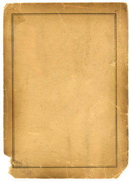 1800s Antique Parchment Paper Background Texture