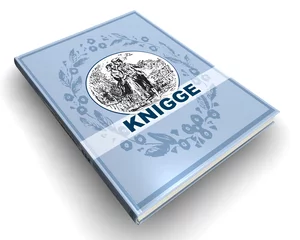 Fototapeten 3D Buch IV - Knigge II © Thomas Reimer