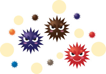 ウイルス三兄弟