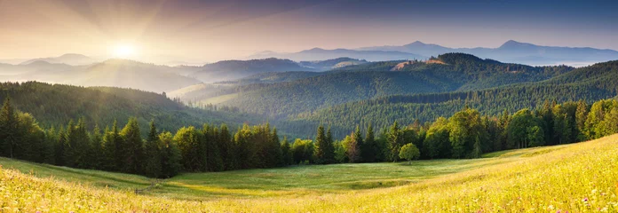 Foto op Plexiglas bergen landschap © Leonid Tit