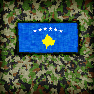 Amy camouflage uniform, Kosovo