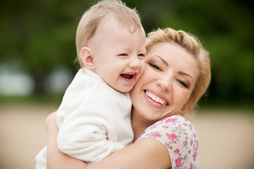 Mother and son