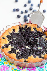 Blueberry pie