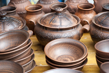Handmade pottery