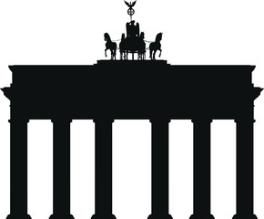 Brandenburger Tor Quadriga - obrazy, fototapety, plakaty