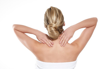 Fototapeta premium woman feeling backache
