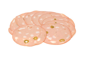Salami mortadella