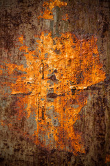 Fototapeta premium Oxidated metal
